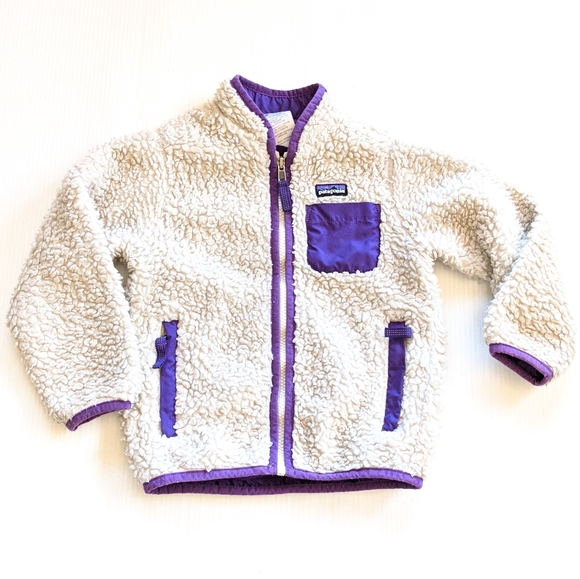 Patagonia Other - PATAGONIA kids retro-X deep pile fleece zip-up
